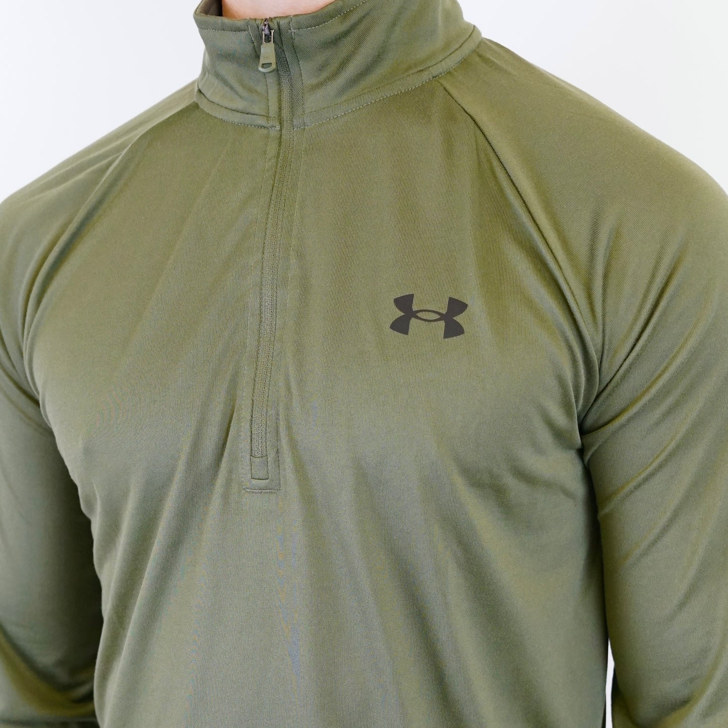 Under Armour Half Zip Marine Green / Black