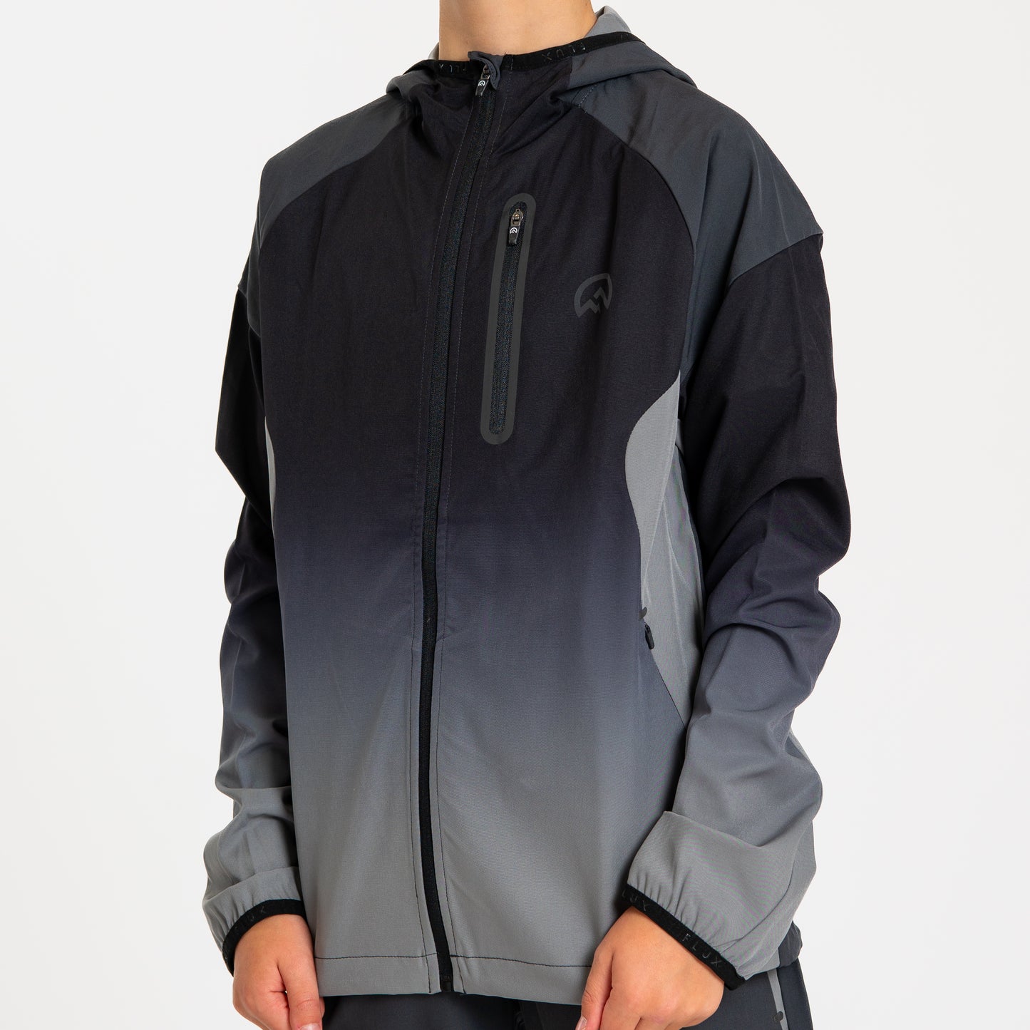 Flux Gradient Jacket - Grey / Black (Junior)