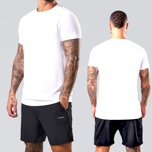 Gym King Energy Linear Set - White/Black