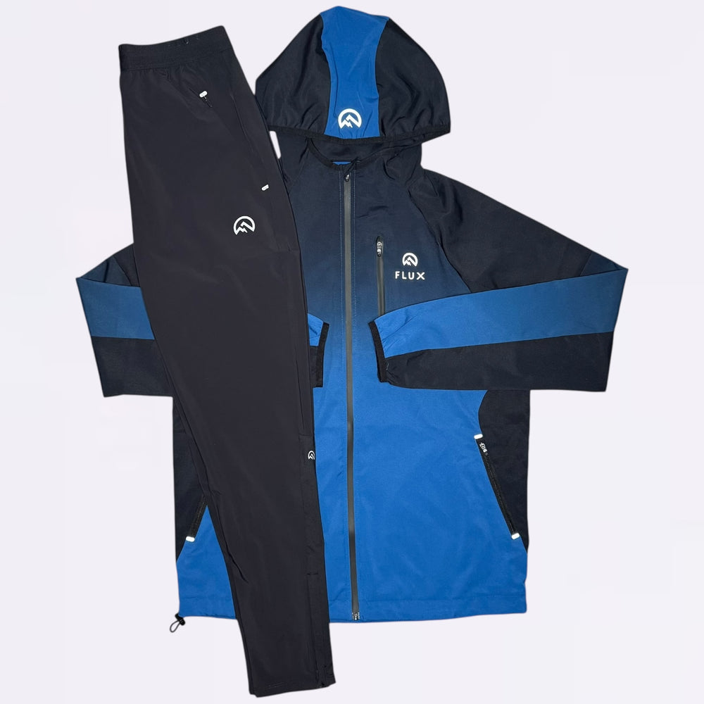 Flux Gradient & Running Set - Blue / Black (Junior)