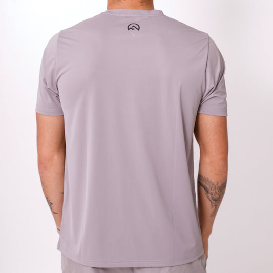 Flux Logo Tee - Light Grey