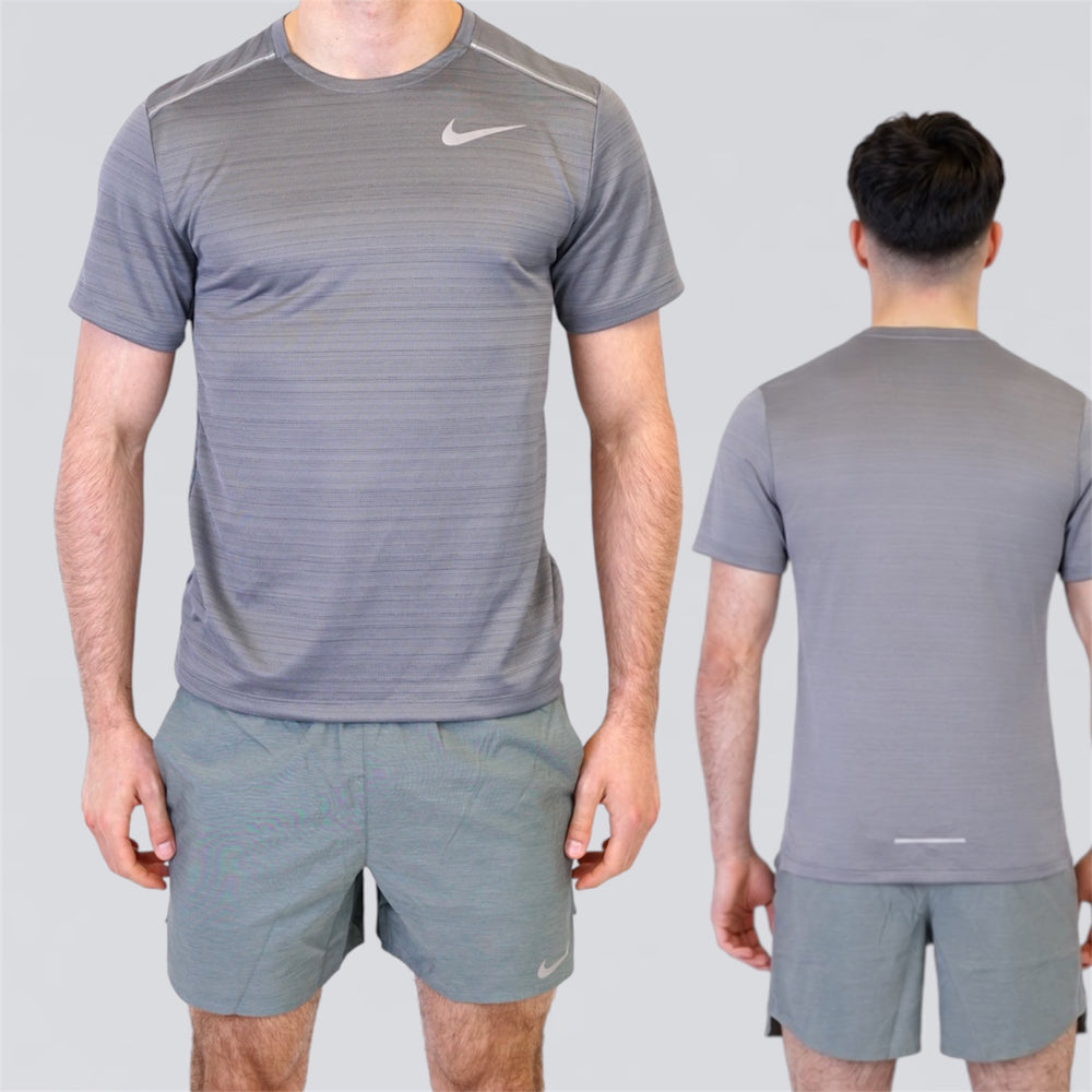 Nike Miler Set - Stone Grey / Grey