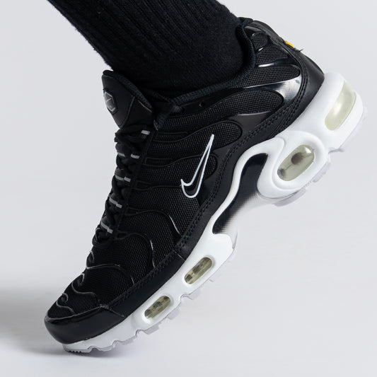 Nike Air Max Plus Black White (Junior)