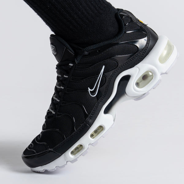 Nike Air Max Plus Black White (Junior)