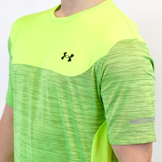 Under Armour Tech Utility T-Shirt - Green / Black