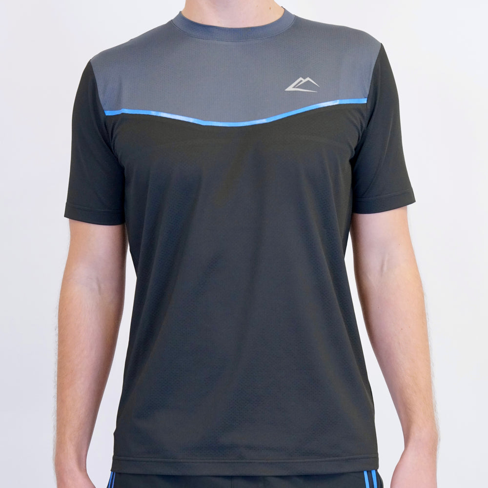 ActiveLine Strike Tee - Black / Blue