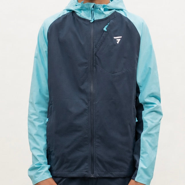 GRIID Velo Jacket - Navy / Blue  (Junior)