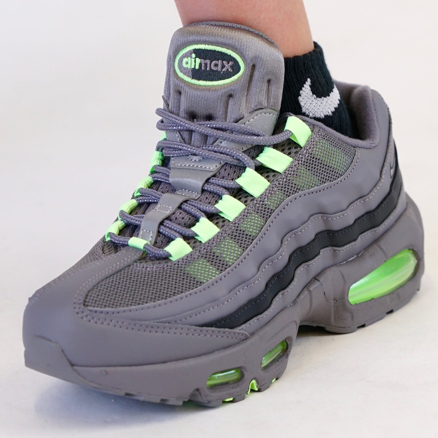 Nike Air Max 95 - Lime Grey (Junior)