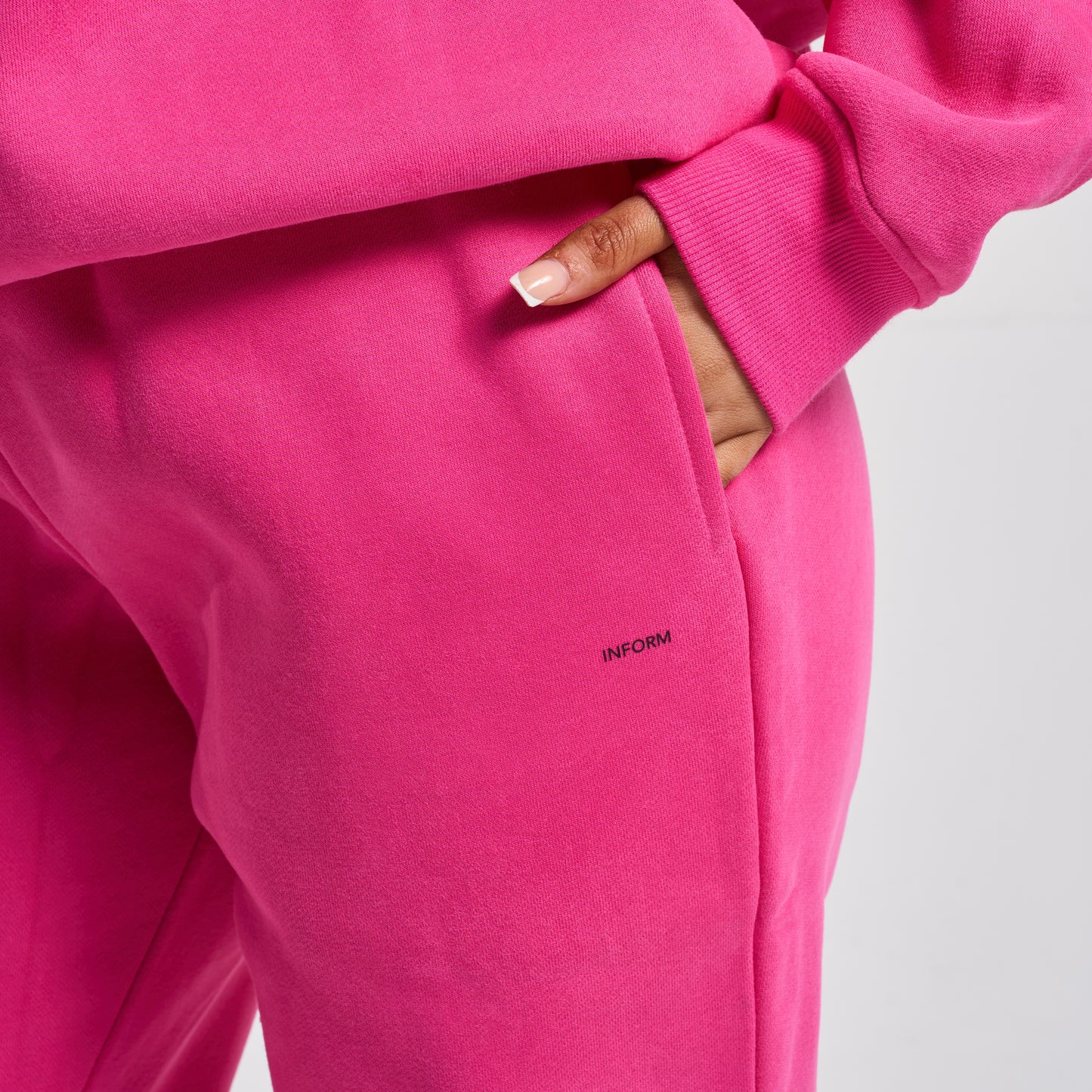 INFORM Recovery Oversized Joggers - Pink