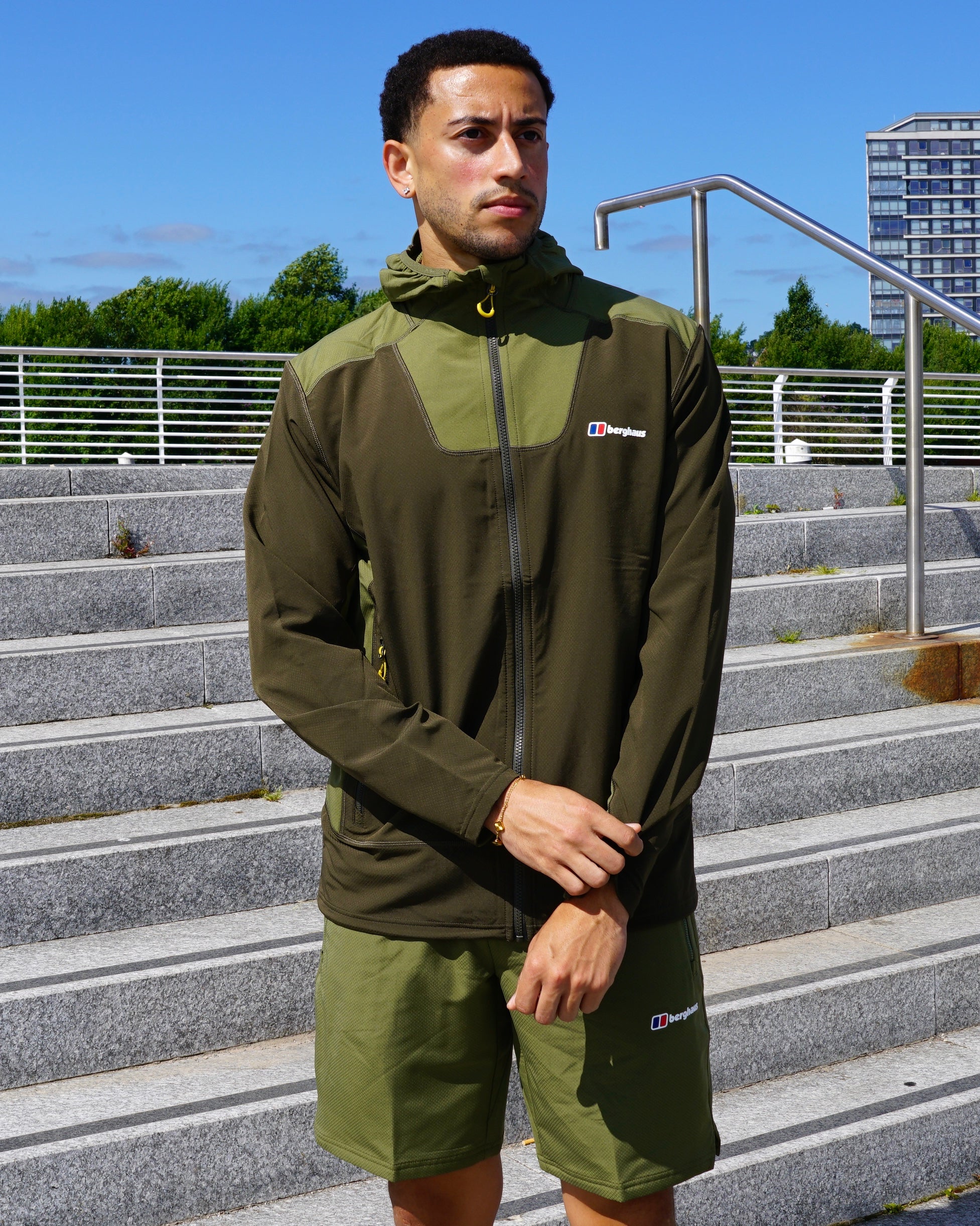 Berghaus Greenbank 3 Piece Set - Dark Green
