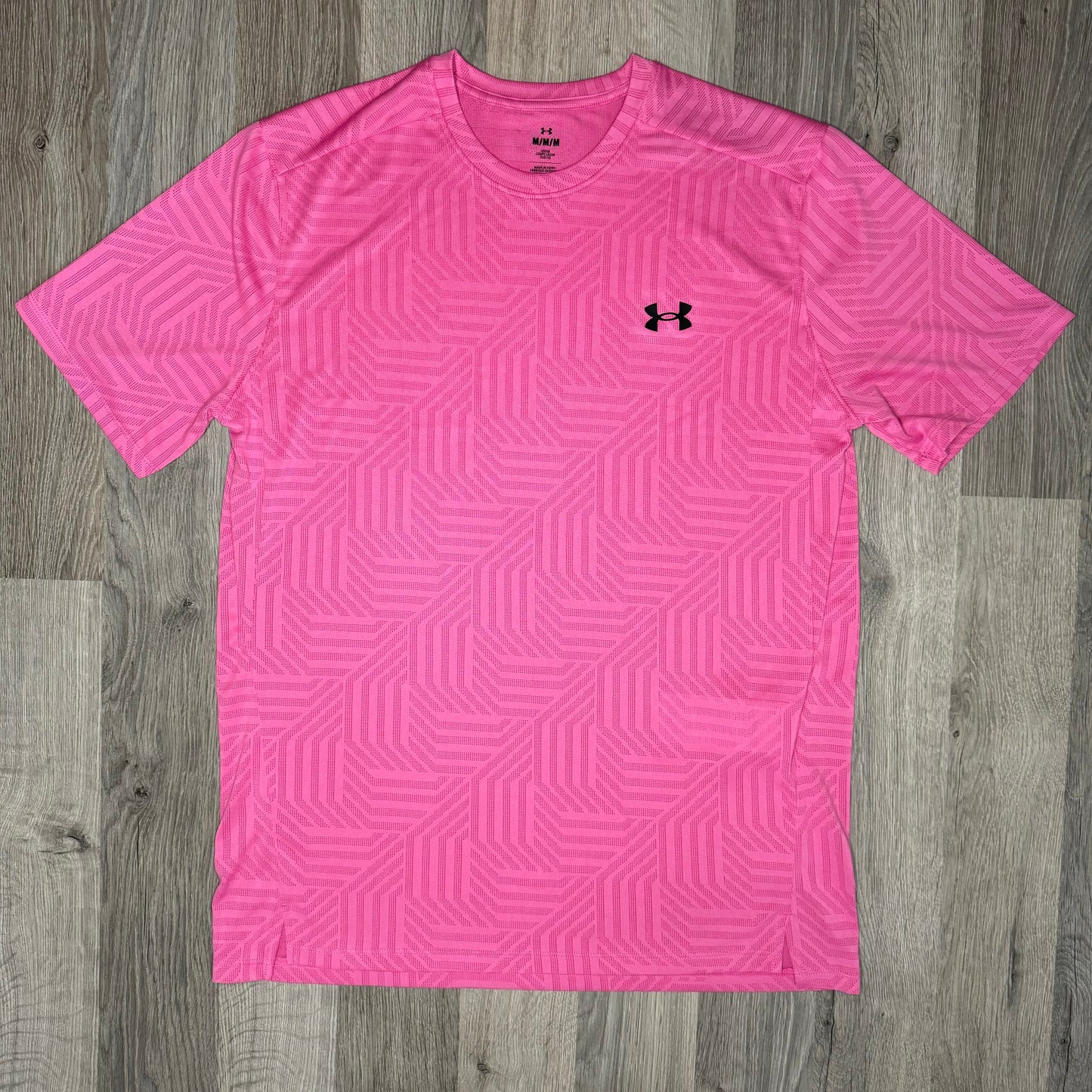 Under Armour Vent Geotessa Tee - Pink