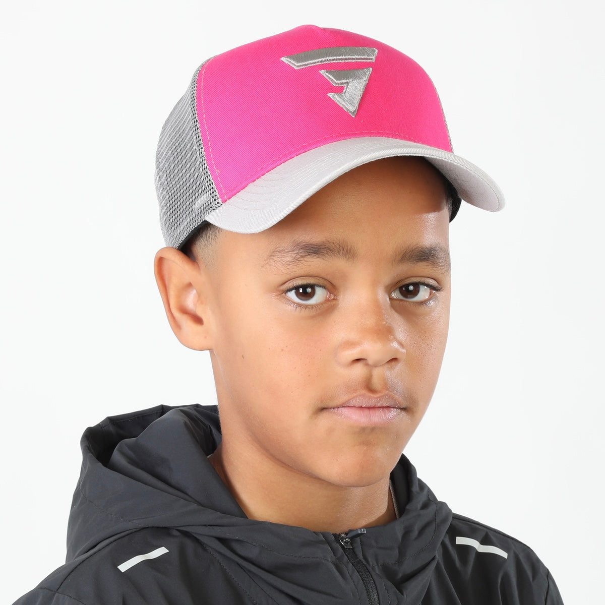 GRIID Logo Cap - Pink / Grey