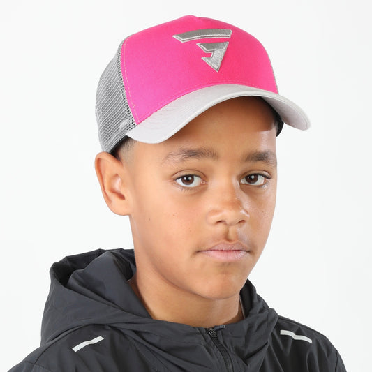 GRIID Logo Cap - Pink / Grey