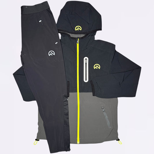 Flux Versatility & Running Set - Black / Neon (Junior)