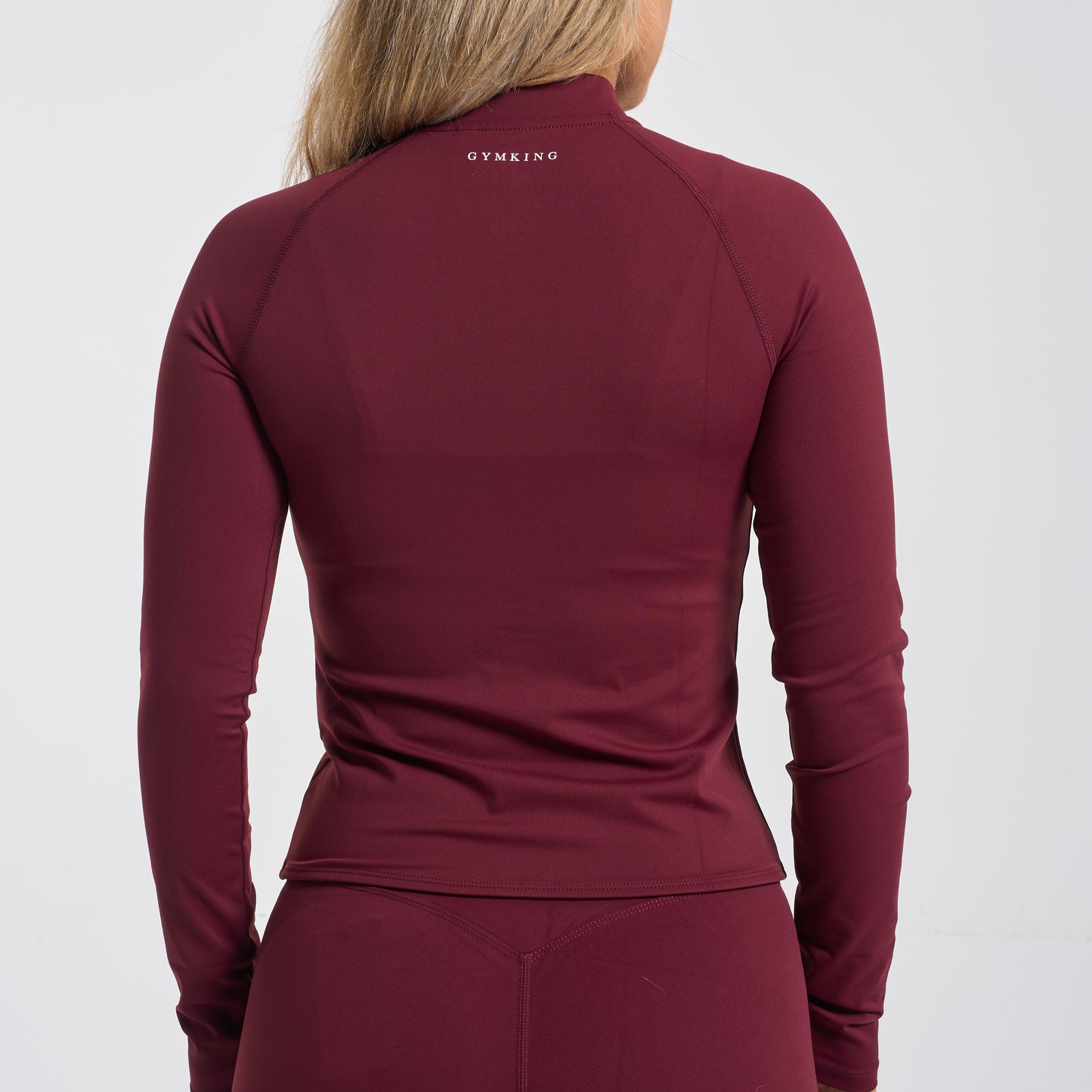 Gym King 365 Full Zip Funnel - Deep Cherry