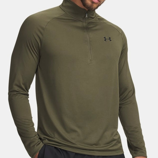 Under Armour Half Zip Marine Green / Black