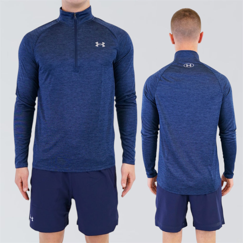 Under Armour Tech Half-Zip / Vanish Shorts Set - Midnight Navy