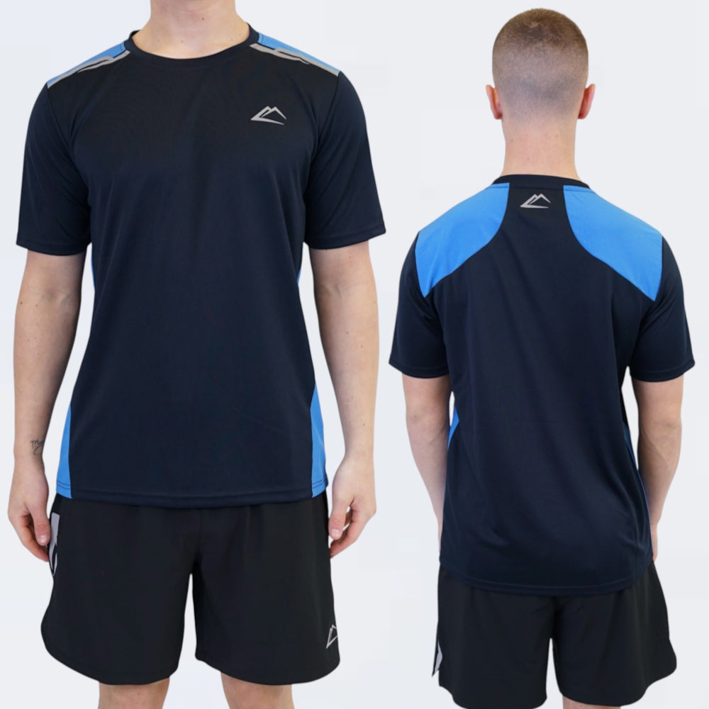 ActiveLine Tempo Set - T-Shirt & Shorts - Navy / Black