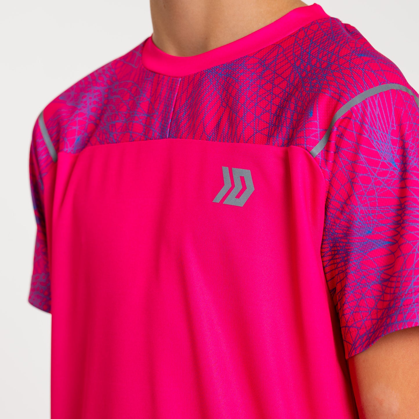 DASH Hyperweb Tee - Pink (Junior)
