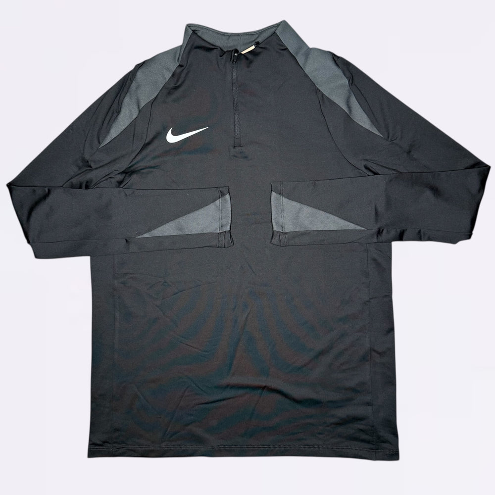 Nike Academy Half Zip Black Grey