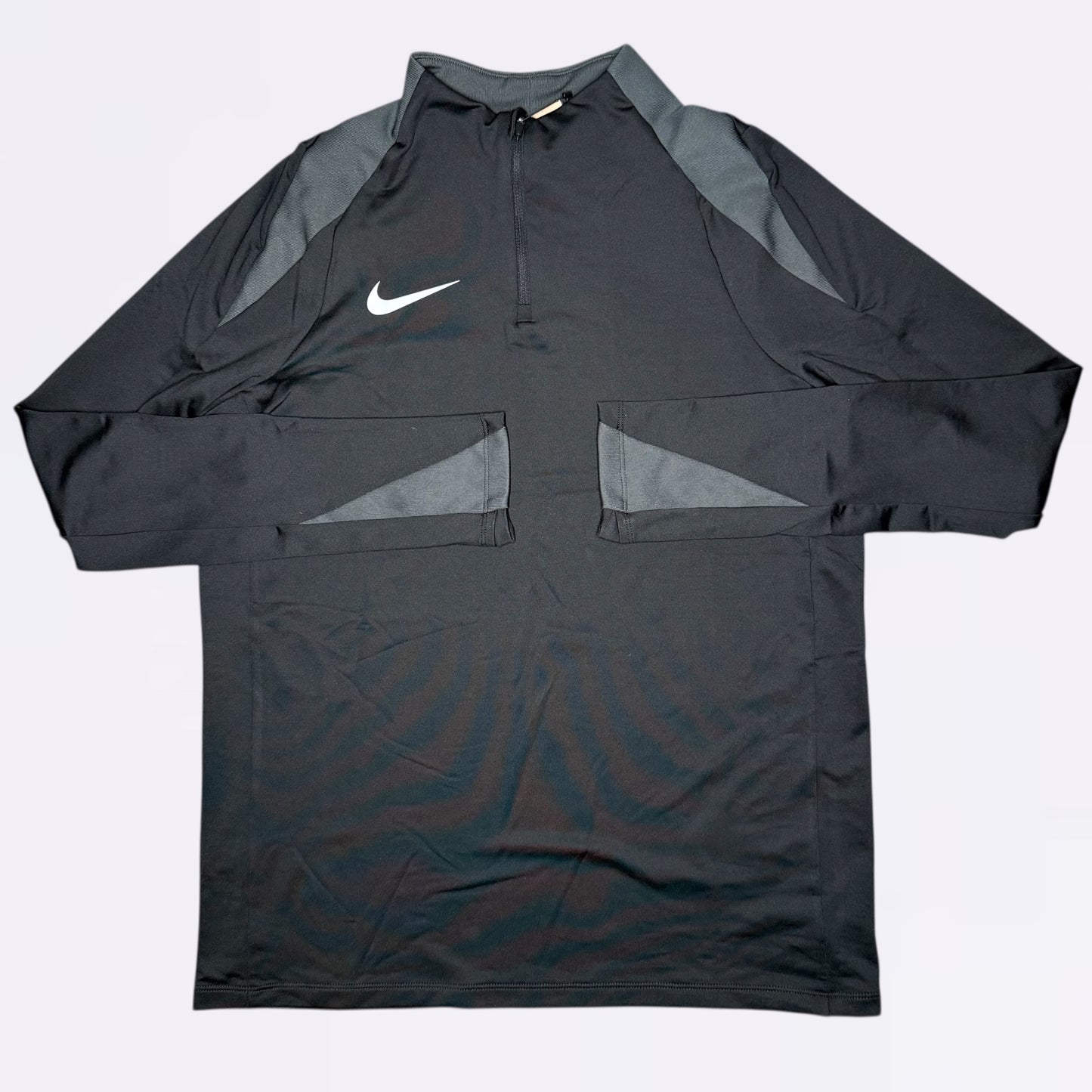 Nike Academy Half Zip Black Grey