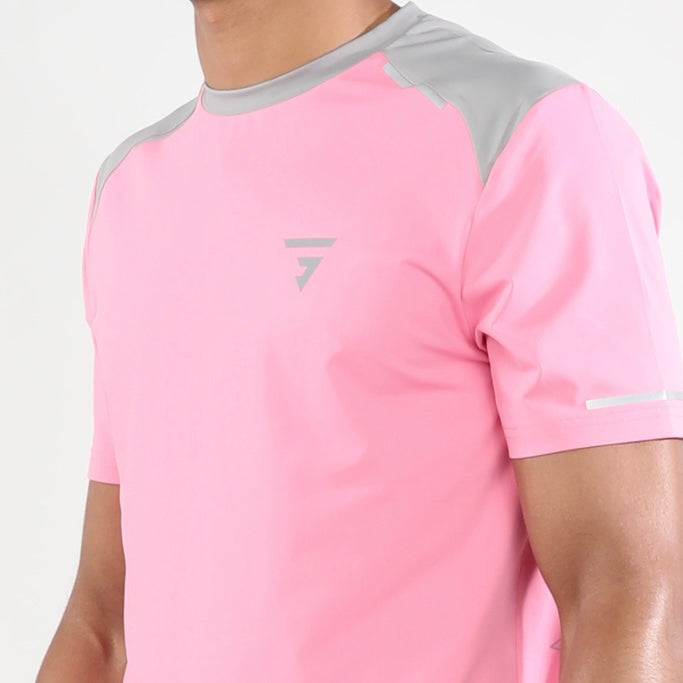 GRIID Fusion Tee - Pink Foam