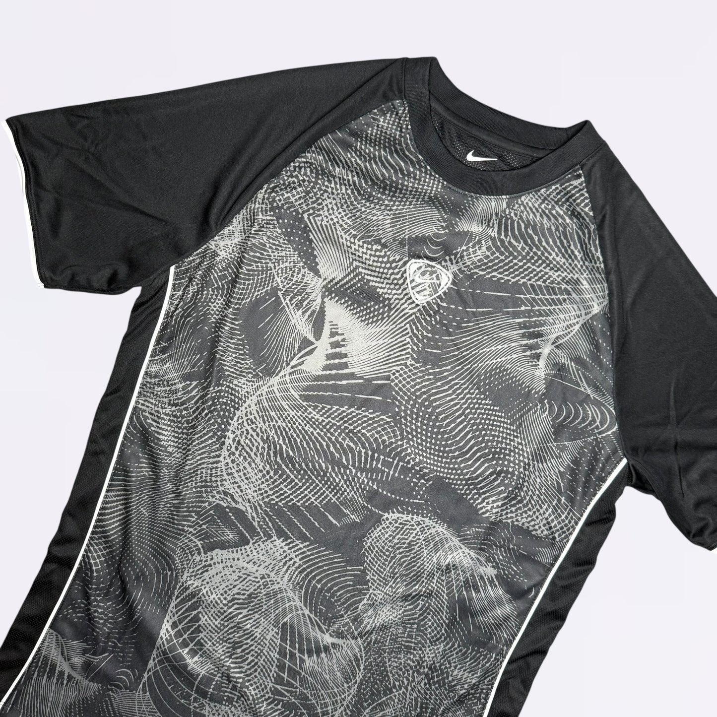 Nike Dri-Fit Academy+ Tee - Black/White