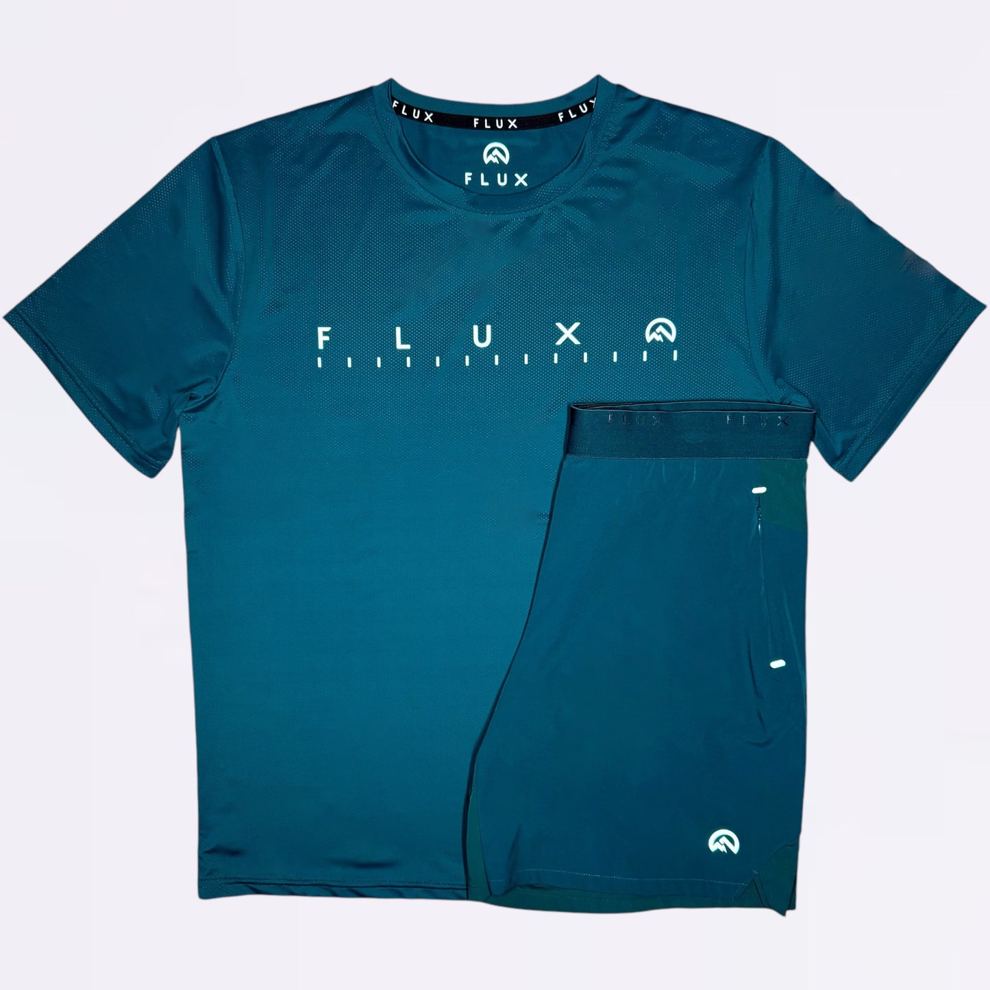 Flux Graphic & Performance Set - Tee & Shorts - Jungle