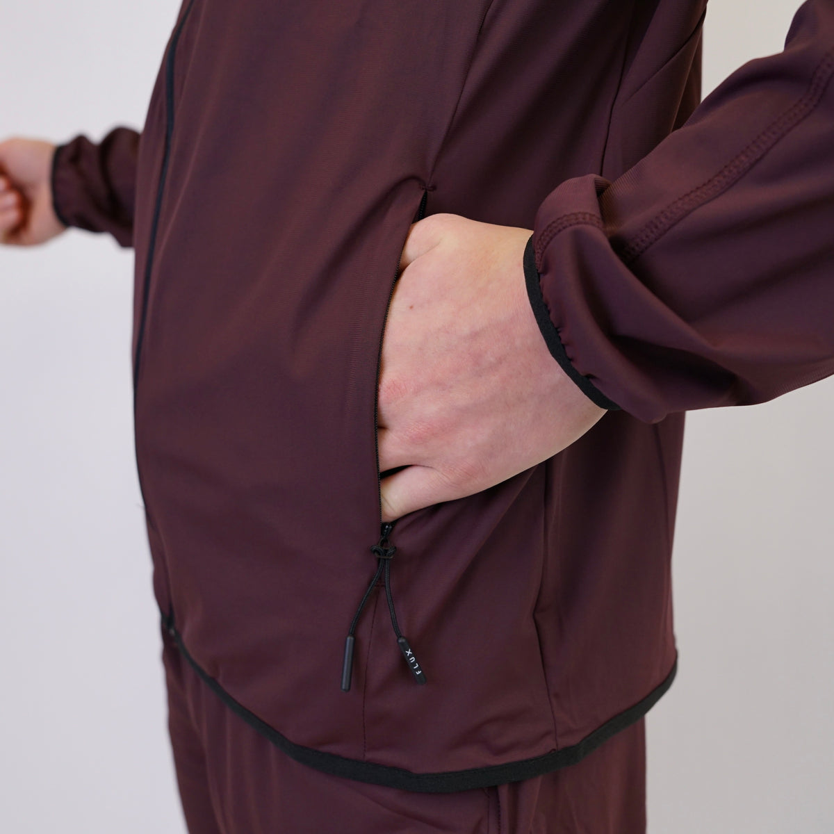 Flux Neutech Zip Through Jacket - Grape