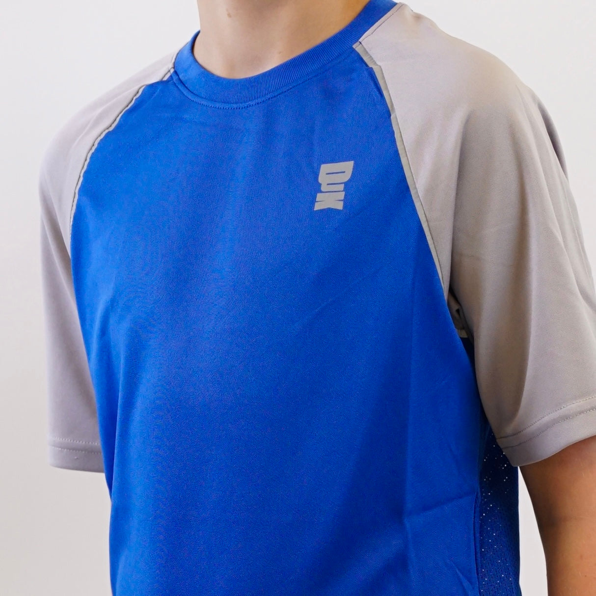 DJK Active Tee - Blue / Grey (Junior)