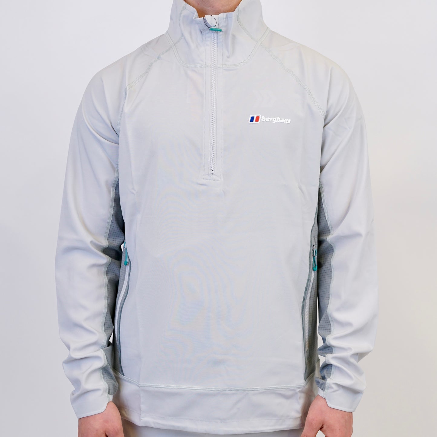 Berghaus Wavertree Half Zip - Grey / Teal