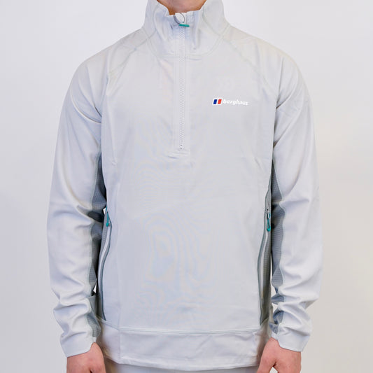 Berghaus Wavertree Half Zip - Grey / Teal