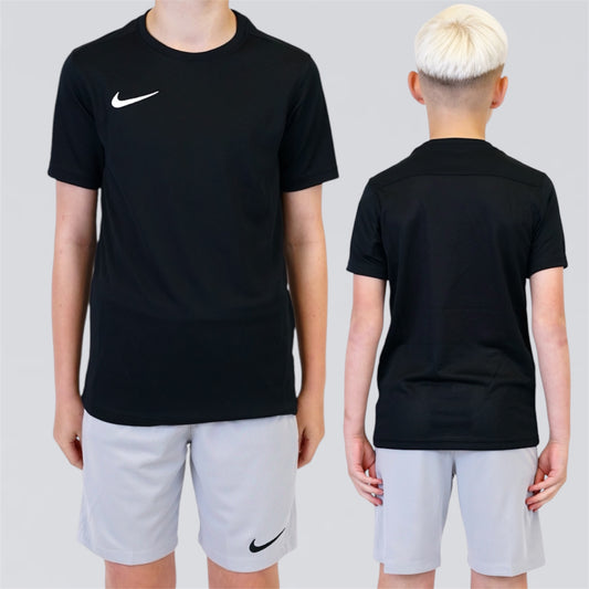 Nike Dri Fit Set - Black / Grey (Junior)