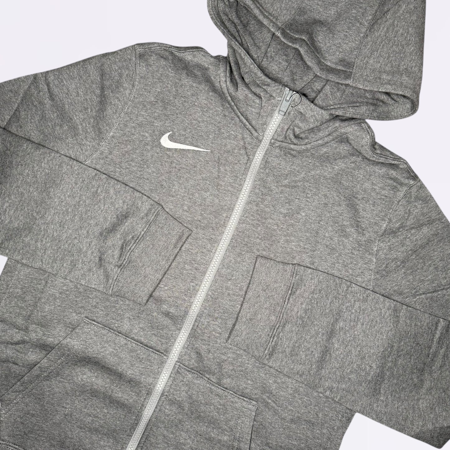 Nike Park Zipper & Joggers Set - Charcoal Grey (Junior)