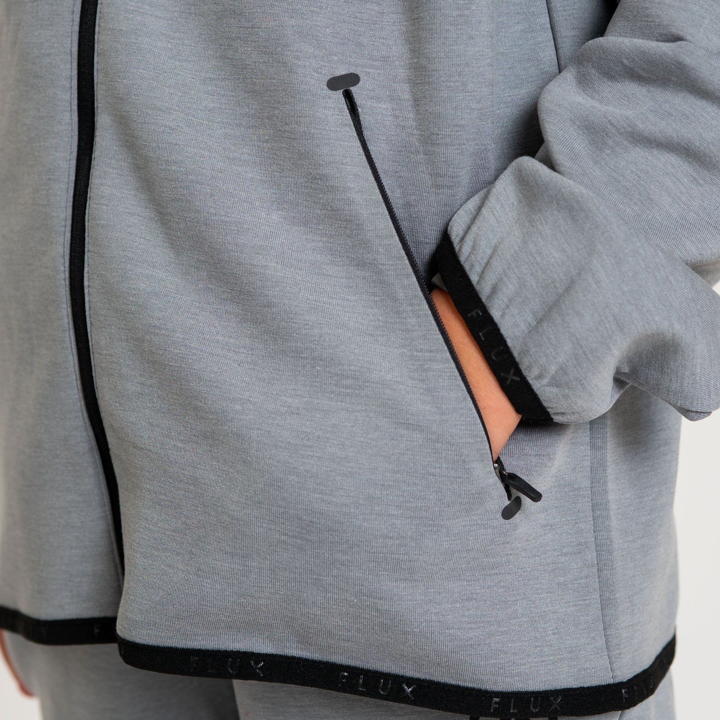 Flux Velar Jacket - Grey (Junior)