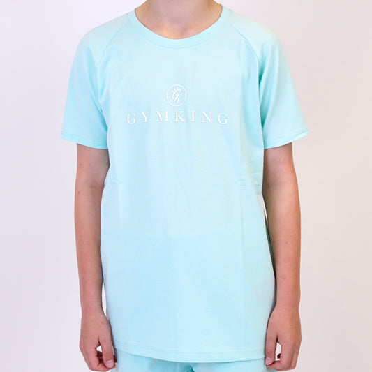 Gym King Pro Logo Tee - Mint (Junior)