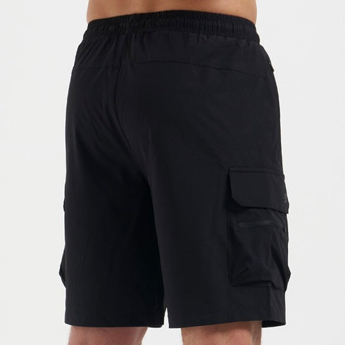 Bee Inspired Cargo Short - Black