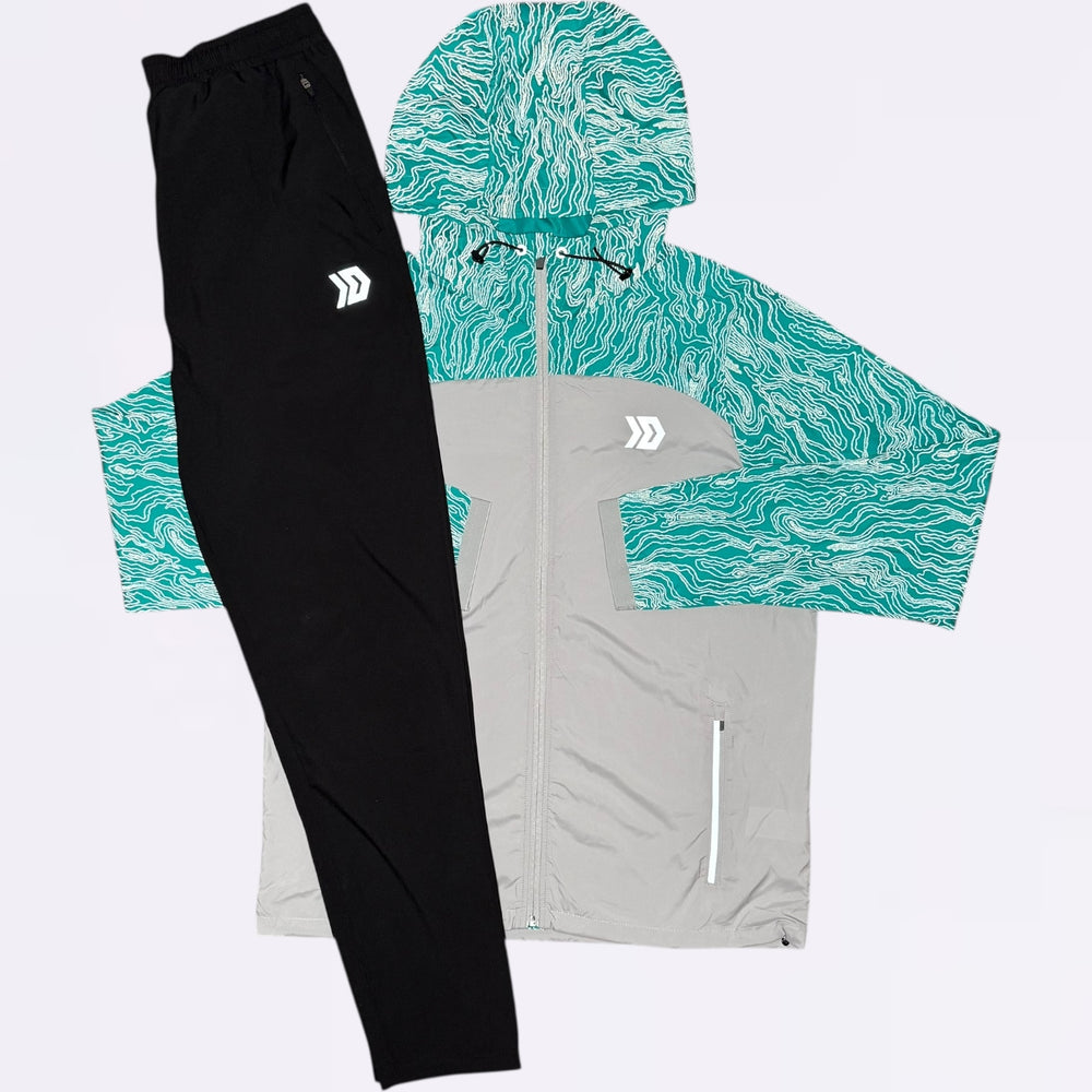 DASH Windrunner & Jogger Set - Mint / Black