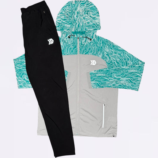 DASH Windrunner & Jogger Set - Mint / Black