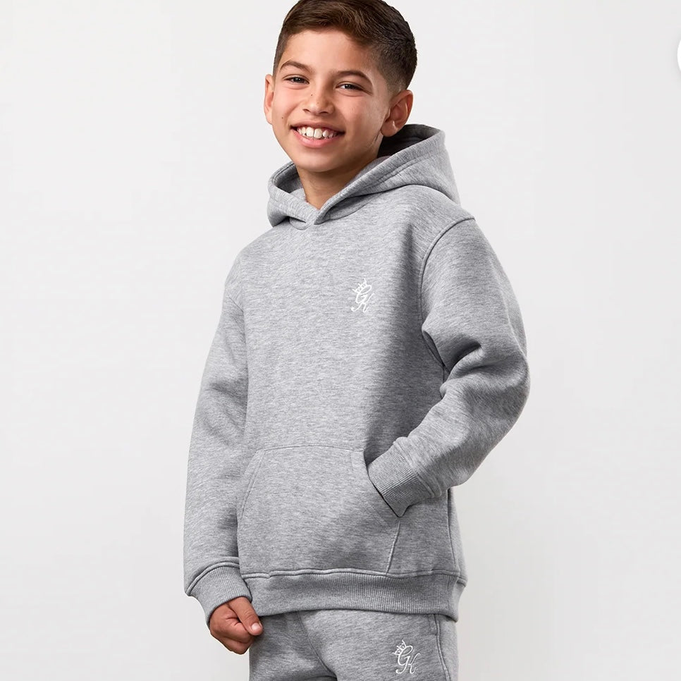 Gym King Fundamental Hood - Grey (Junior)