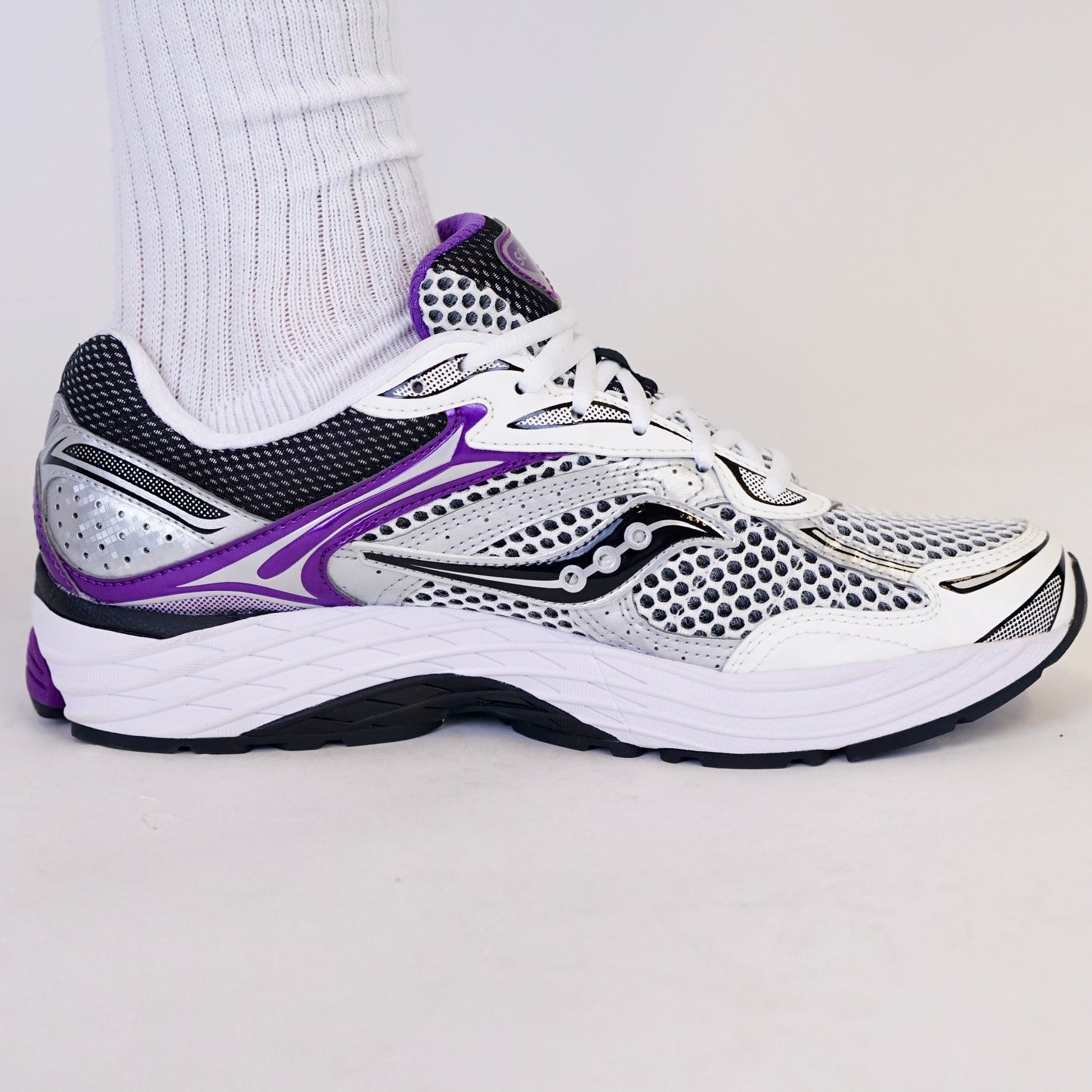 Saucony Pro Grid Omni 9 - Silver Purple