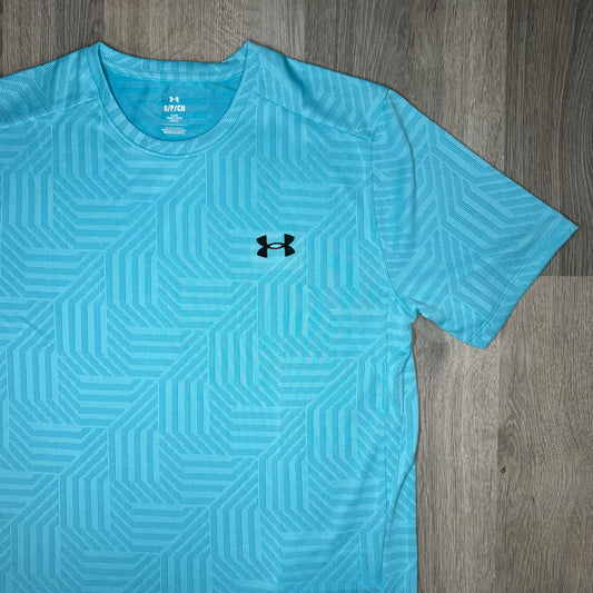Under Armour Vent Geotessa Tee - Sky Blue