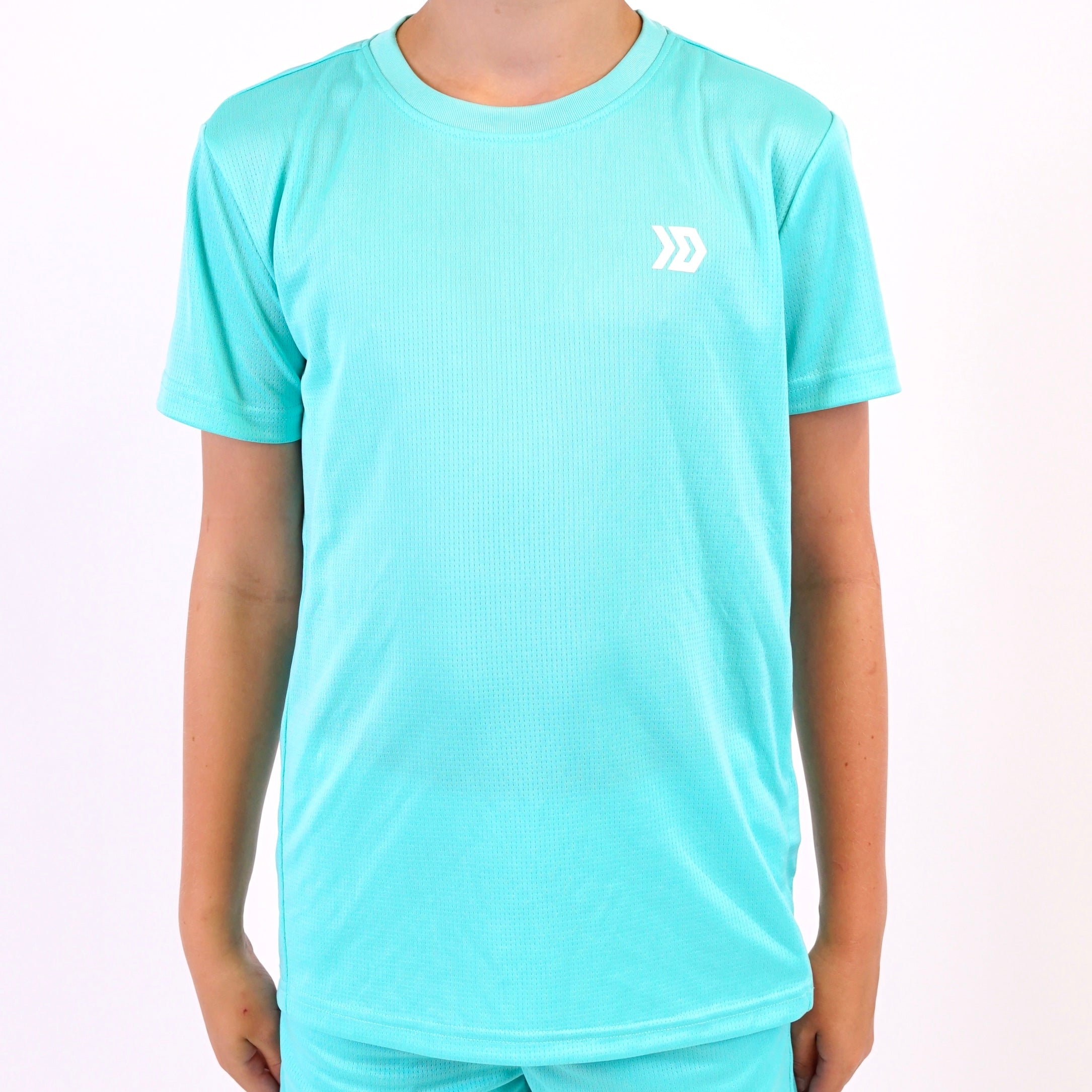 DASH Active Tee & Short Set - Mint / Black (Junior)