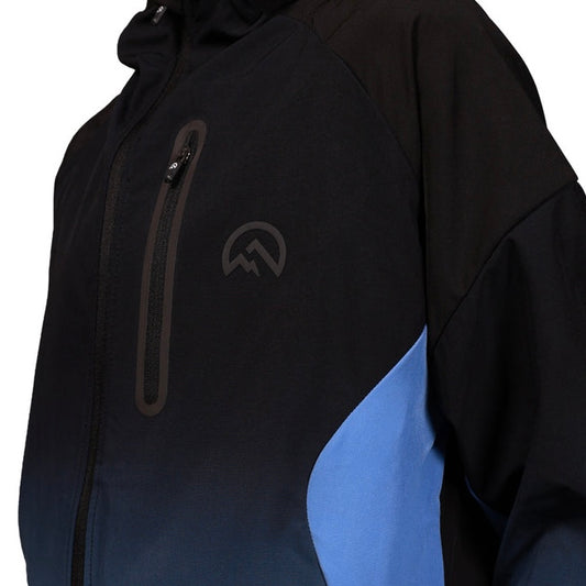 Flux Gradient Jacket - Black / Blue