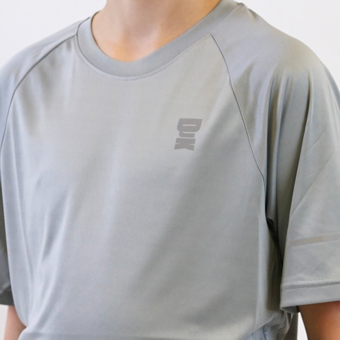 DJK Lifestyle Tee & Short Set - Grey (Junior)