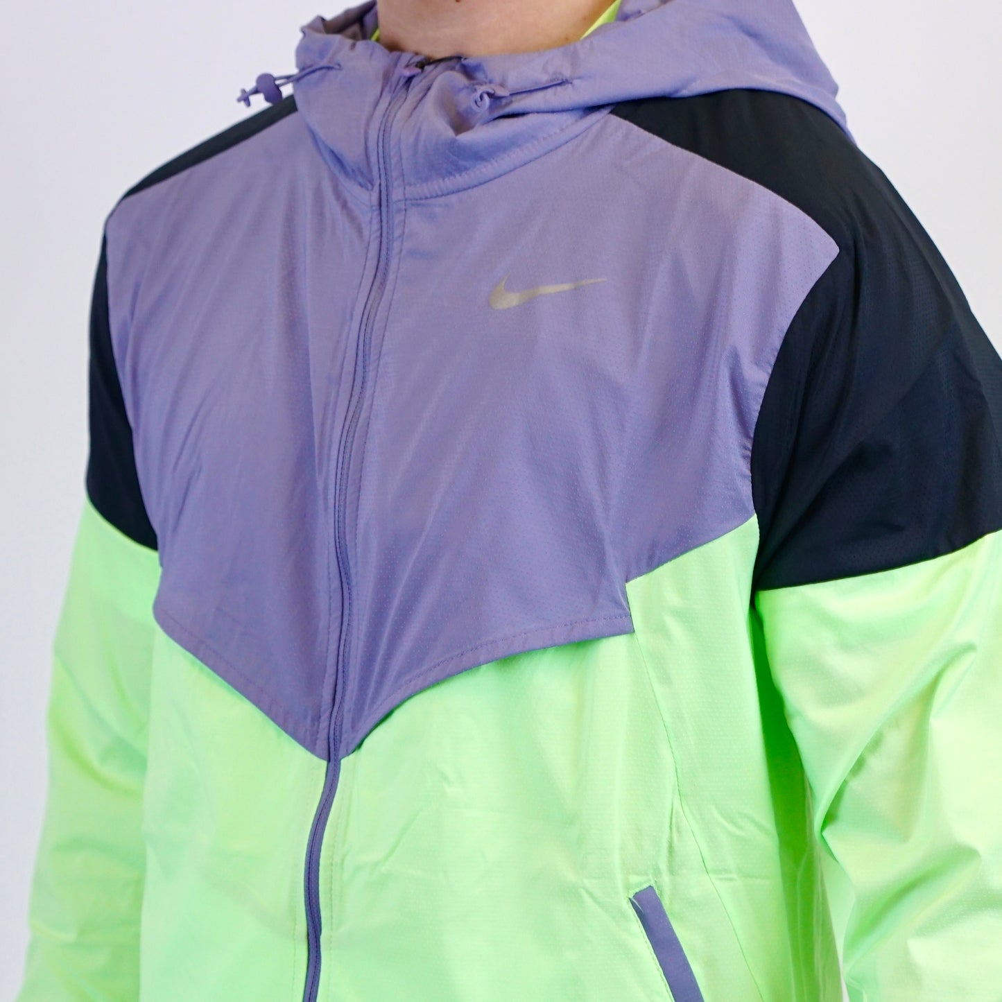 Nike Windrunner - Lime / Purple