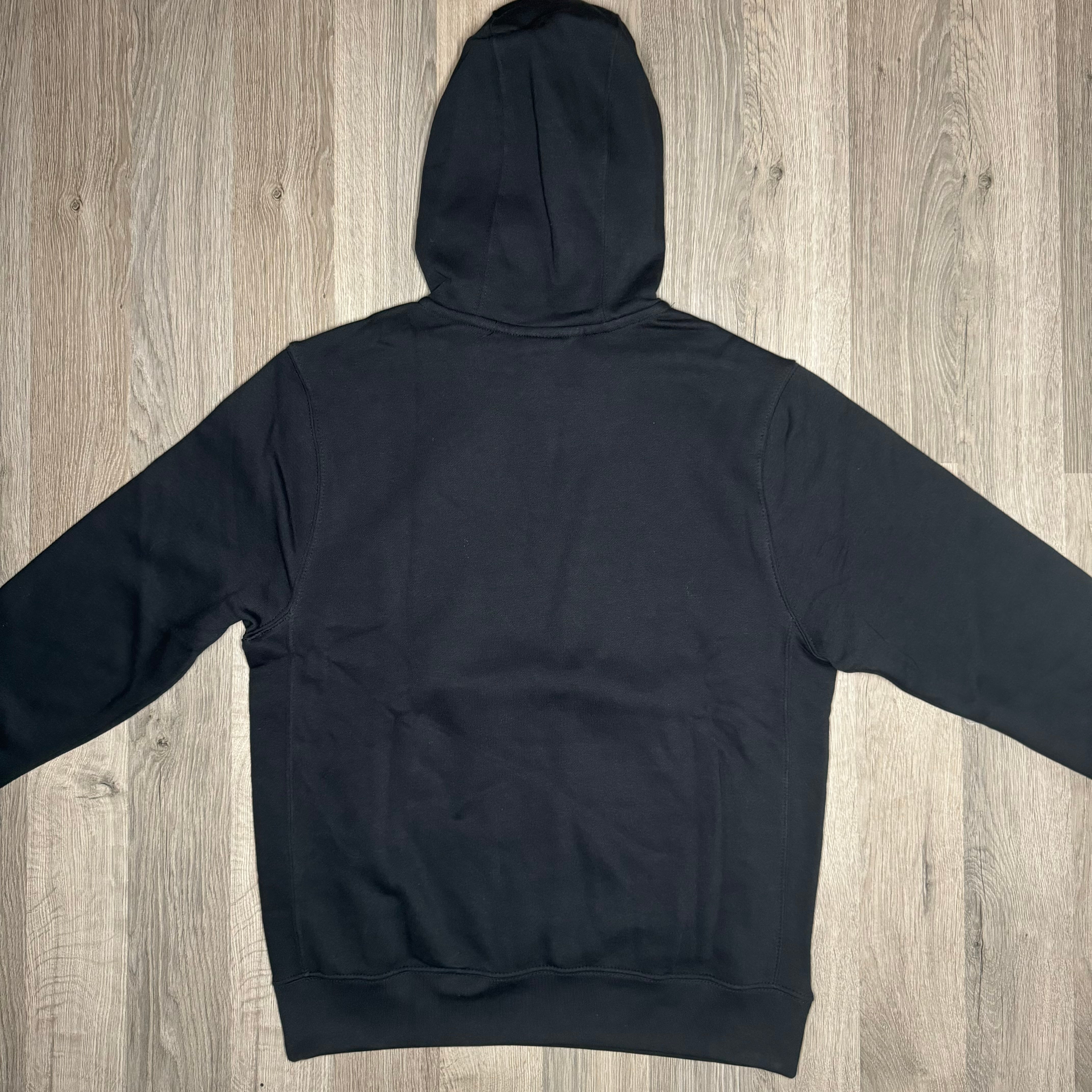Nike Swoosh Hoodie Black Neon