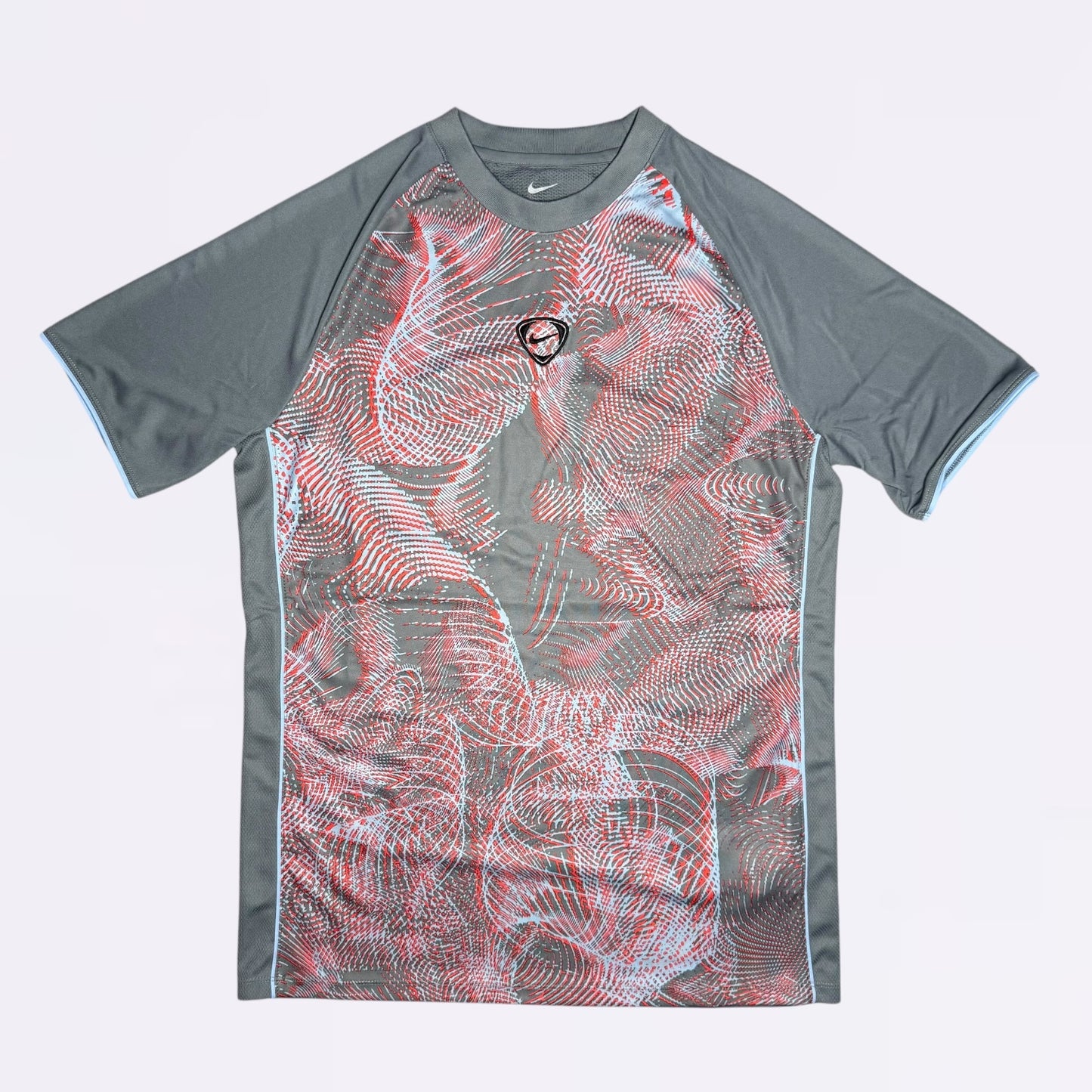 Nike Dri-Fit Academy+ Tee - Crimson/Grey