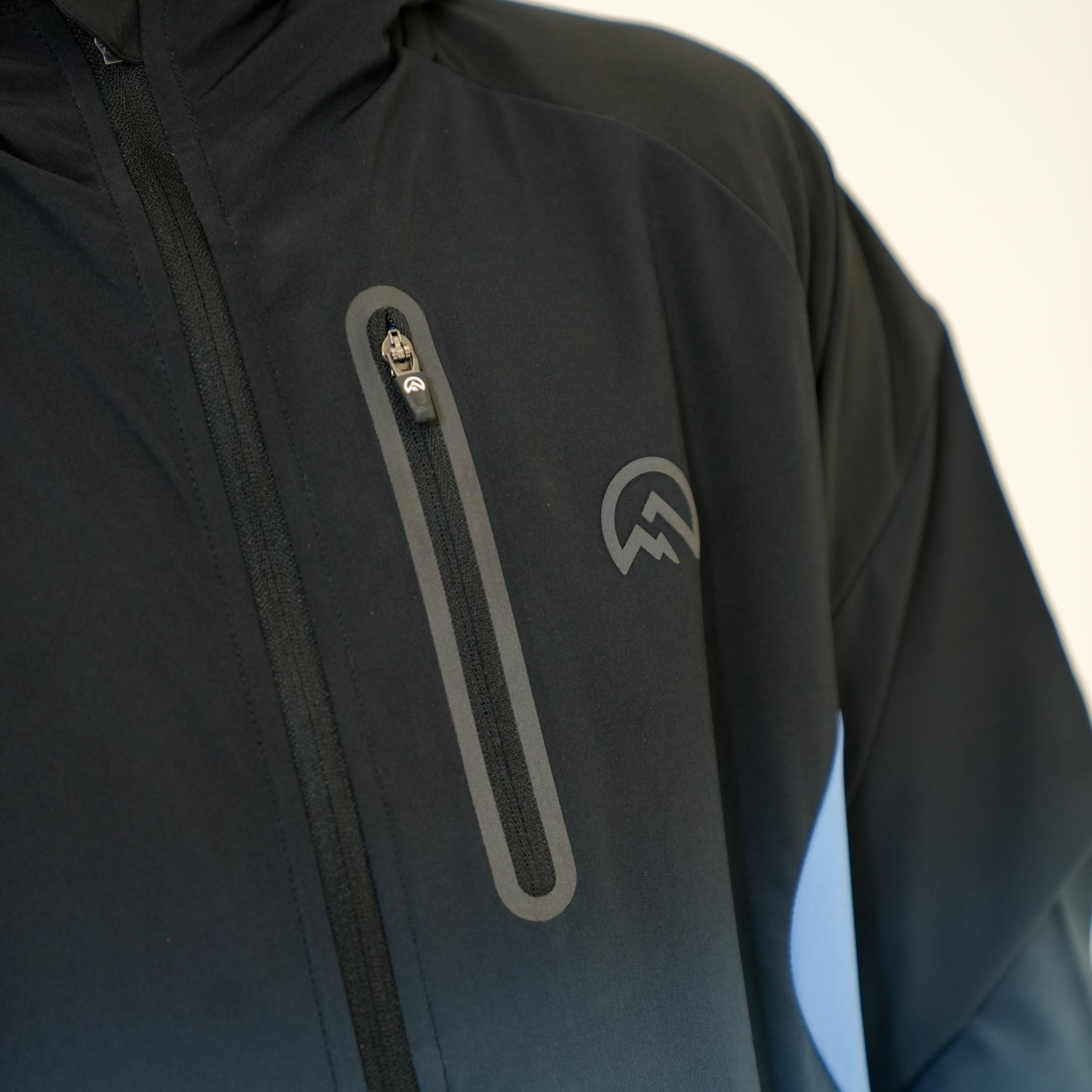 Flux Gradient Jacket - Black / Blue (Junior)