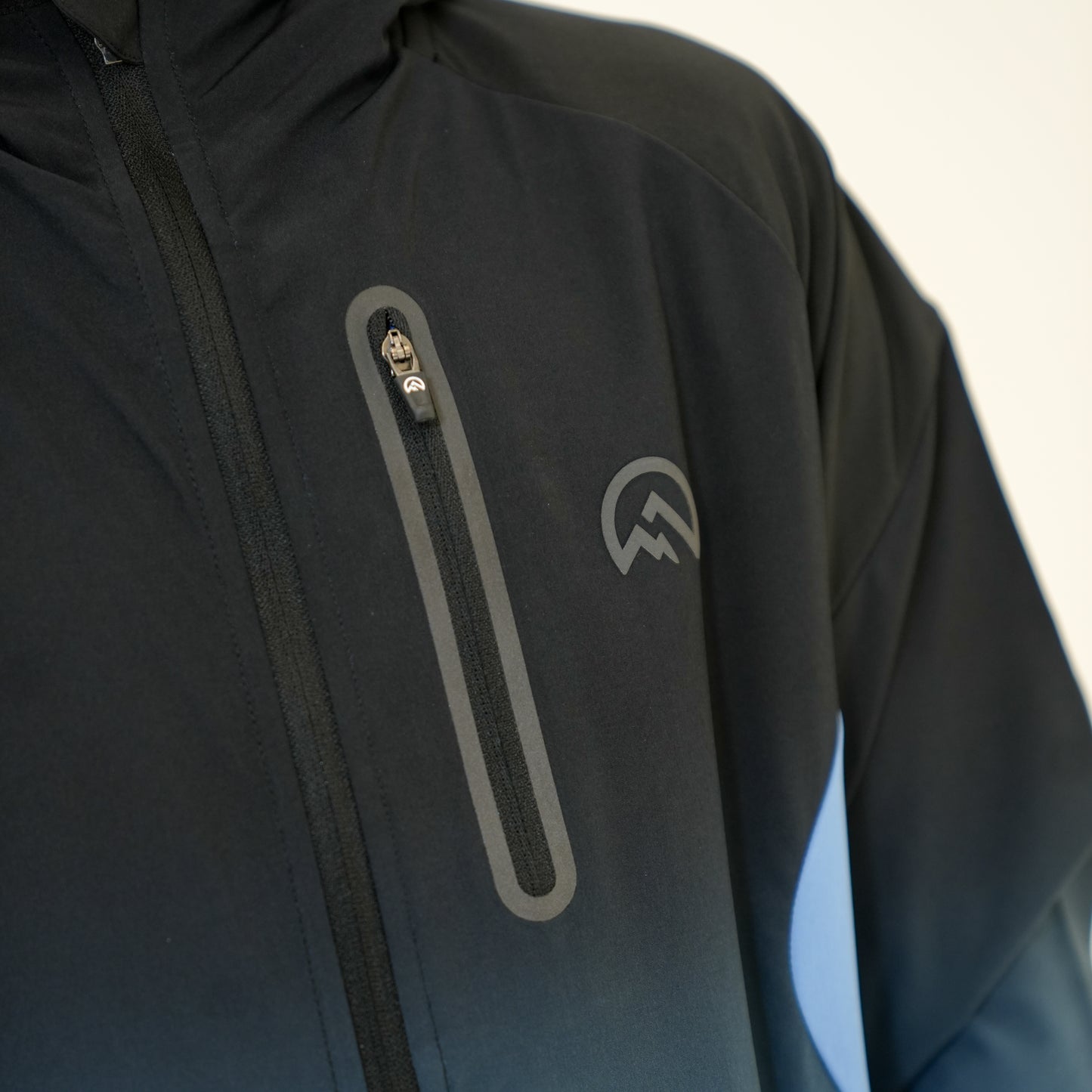 Flux Gradient Jacket - Black / Blue (Junior)